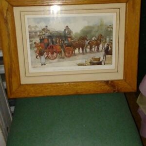 VINTAGE WESTERN WALL PICTURES. 15"×19".